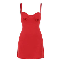 Florence Minikleid aus Satin