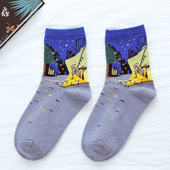 Das Nachtcafé Van Gogh Socken