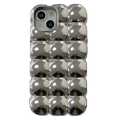 Silver Bubble Case For IPhone