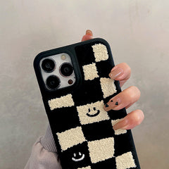 Smile Checker Fuzzy Case For IPhone