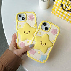 Smile Face Star Case For IPhone