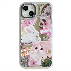 Soft Aesthetic Bunny Case For IPhone