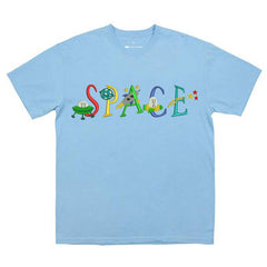 T-Shirt mit Weltraum-Stickerei