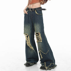 Jeans mit Destroyed-Effekt von Star Girl