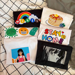 Camiseta "Quédate en casa"