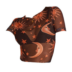 Mini camiseta Sol y Luna