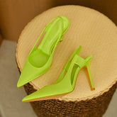 Pointed Toe Thin High Heel Sandals