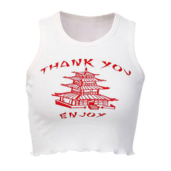 Gracias Top acanalado