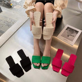 Warm Сotton Сolor Sandals