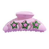 Y2K Glitzer Stern Haarklammer