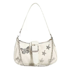 Y2K Stern Schmetterling Handtasche