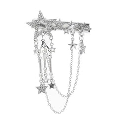 Y2K Sterne Strass Haarspange