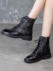 Vintage hohle solide Martin Stiefel