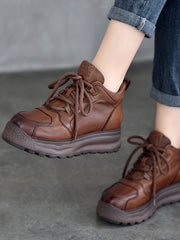 Botas Martin clásicas de cuero con suela gruesa