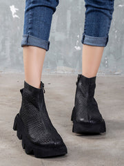 Sandalias originales con tacón de muffin hueco