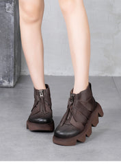 Botines de plataforma vintage