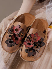 Lässige, bequeme Lederschuhe mit weicher Sohle