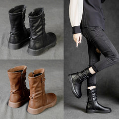 Martin-Stiefel im britischen Stil mit dicker Sohle