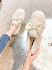 Zapatos planos con lazo de patchwork personalizados