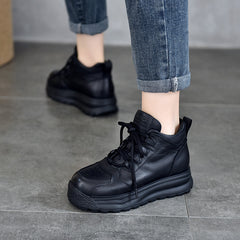 Botas Martin clásicas de cuero con suela gruesa