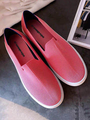 Solid Color Casual Comfortable Flat Shoes