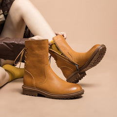 Martin Boots Designer Retro Chunky Riding Back Lace