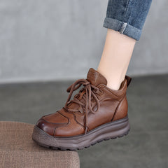 Botas Martin clásicas de cuero con suela gruesa