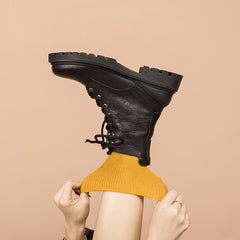 Martin Boots Designer Retro klobige Reitstiefel