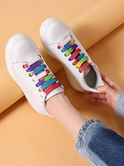 Bunte Freizeitschuhe mit Schnürung