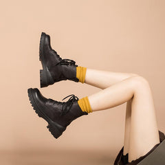 Martin Boots Designer Retro klobige Reitstiefel