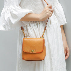 Retro Schulter Rindsleder Damen Crossbody Telefon Tasche Kleine Quadratische Tasche