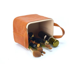 Handgefertigter quadratischer multifunktionaler Aufbewahrungskorb