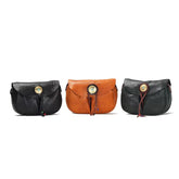 Vintage Design Zwerge Pflanzlich gegerbt Sattel Tasche Damen Umhängetaschen