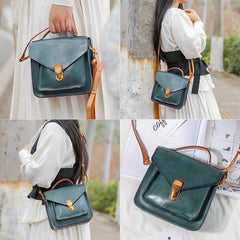 Bolso bandolera retro literario para mujer