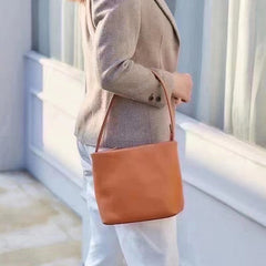 Simple Design Vegetable Tanned's Underarm Bag