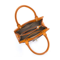 Multi-function Vegetable Tanned Cowhide Kylie Bag
