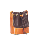 Pflanzlich gegerbtes Rindsleder Pflanzlich gegerbtes Rindsleder Beuteltasche Mehrfarbige Umhängetasche