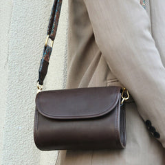 Street Trend Satchel Umhängetasche aus Rindsleder mit einer Schulter