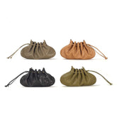 Piel de vaca curtida vegetal con diseño retro simple