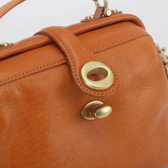 Ladies simple retro cowhide