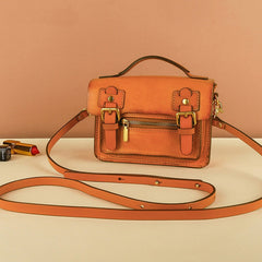 Umhängetasche aus Vintage-Rindsleder