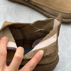 Handgemachte Stiefel mit Knopf im Mori Girl Stil