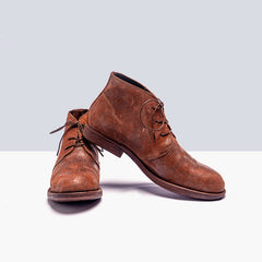 Weiche Retro-Derby-Stiefel