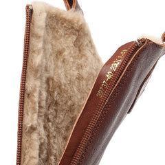 Damen-Schneestiefel mit halbhohem Schaft und Fleecefutter für den kalten Winter