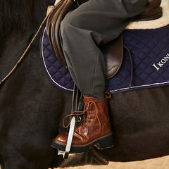 Martin-Stiefel mit seitlichem Reißverschluss und Plateausohle für Pferde, süße und coole Stiefeletten