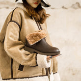 Schnallenstiefel wachsen