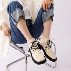 Martin Boots Plateau-Stiefeletten mit Schnürung