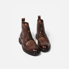 Goodyear Welt – Wingtip-Stiefeletten