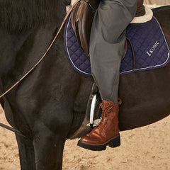 Martin-Stiefel mit seitlichem Reißverschluss und Plateausohle für Pferde, süße und coole Stiefeletten