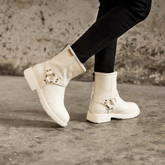 Schnallenstiefel wachsen